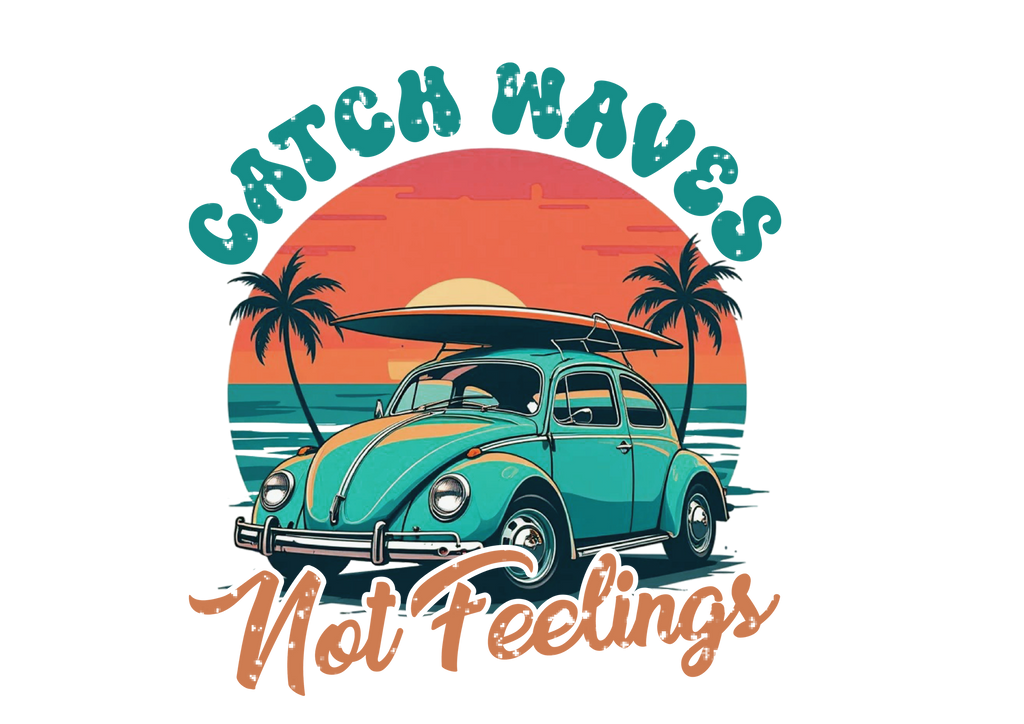 Catch Waves - Multiple Colour Designs -  Hoodies