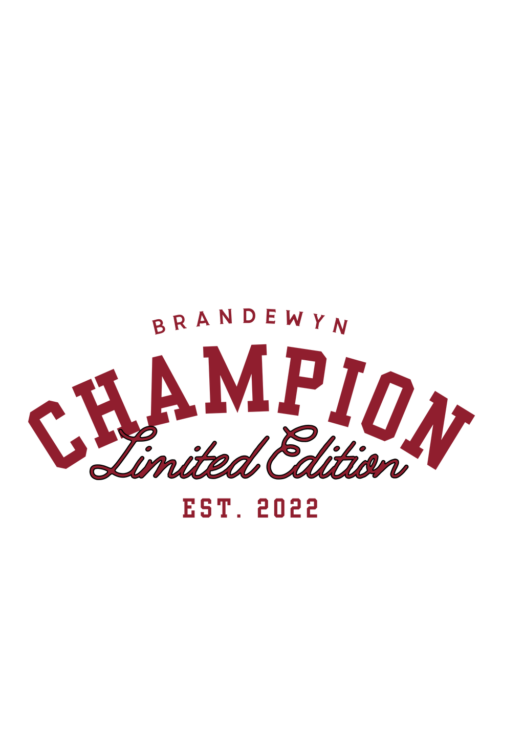 Brandewyn Champion - Red - Unisex
