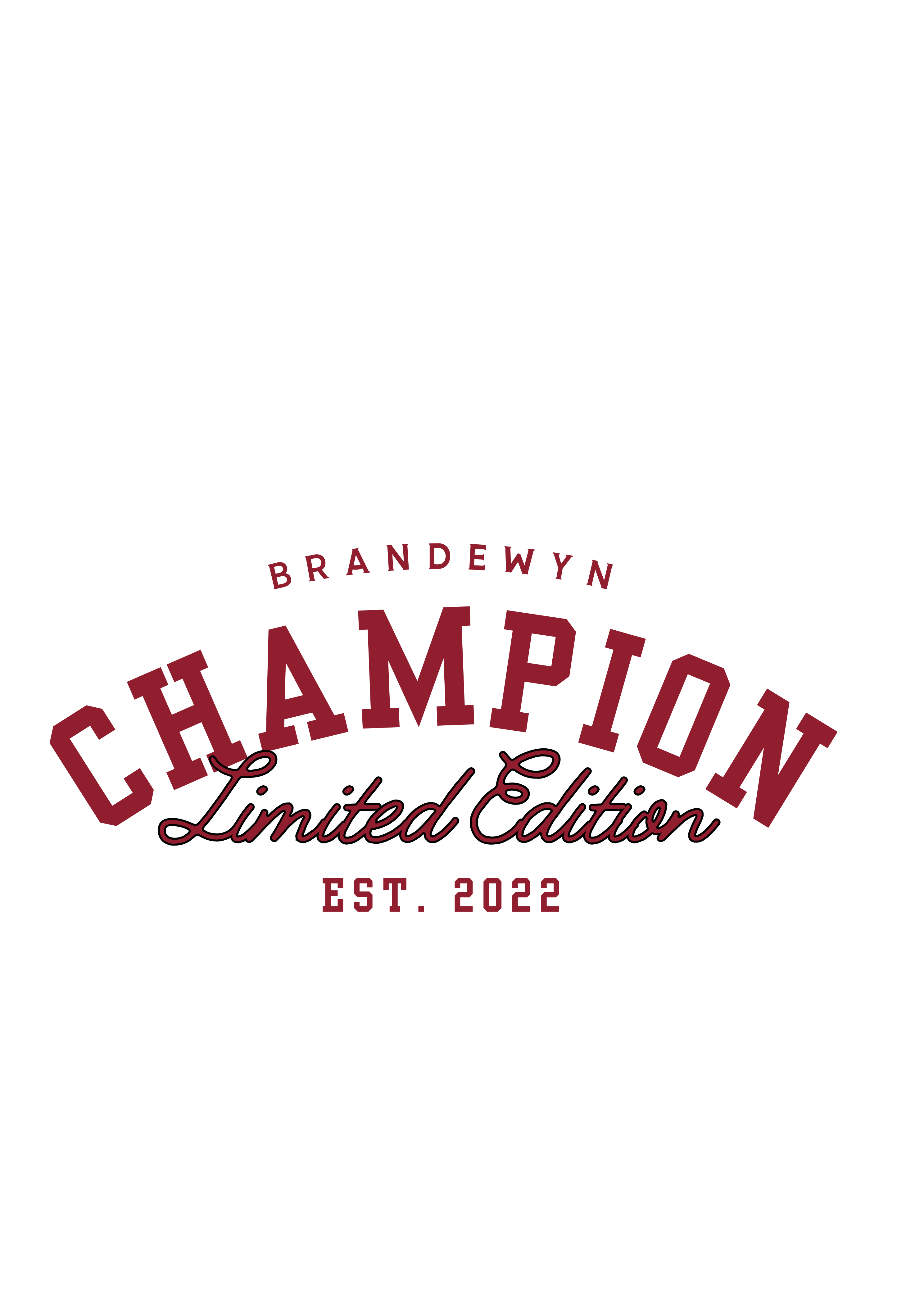 Brandewyn Champion - Red - Unisex