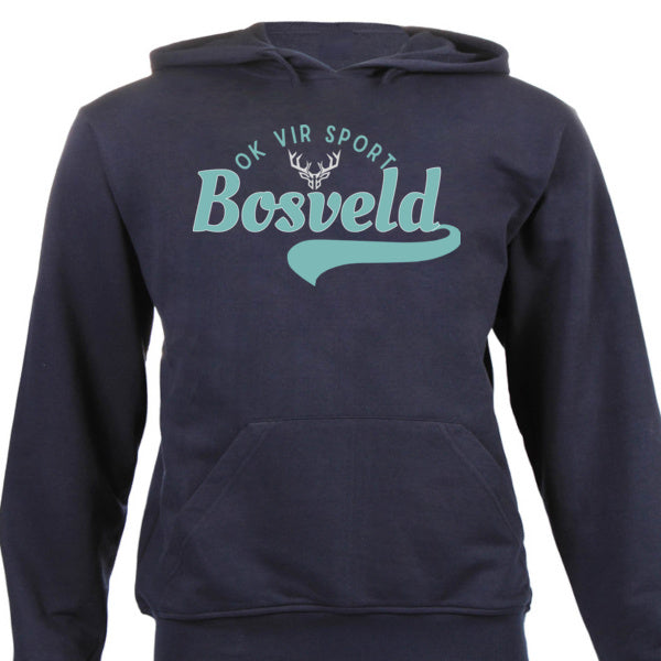 Bok vir Sport - Cyan- Hoodie
