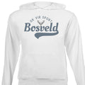 Bok vir Sport - Grey on white - Hoodie