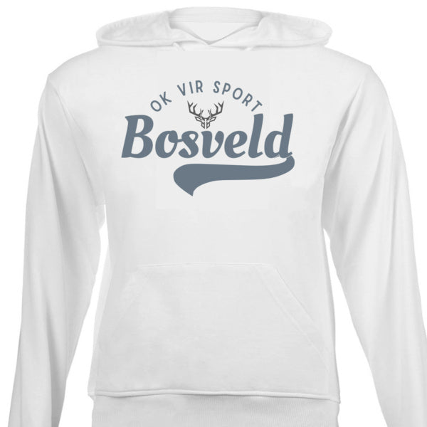 Bok vir Sport - Grey on white - Hoodie